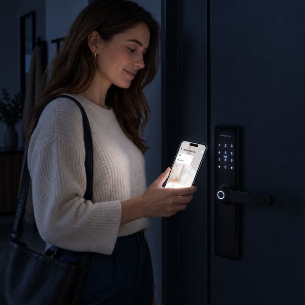 Odemykání chytré kliky mobilem při výpadku internetu